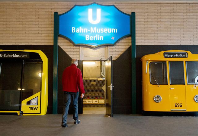Eingangsbereich, Berliner U-Bahn-Museum